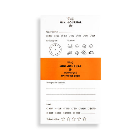 Odd Goose - Daily Mini Journal creative notepad | Scout & Co