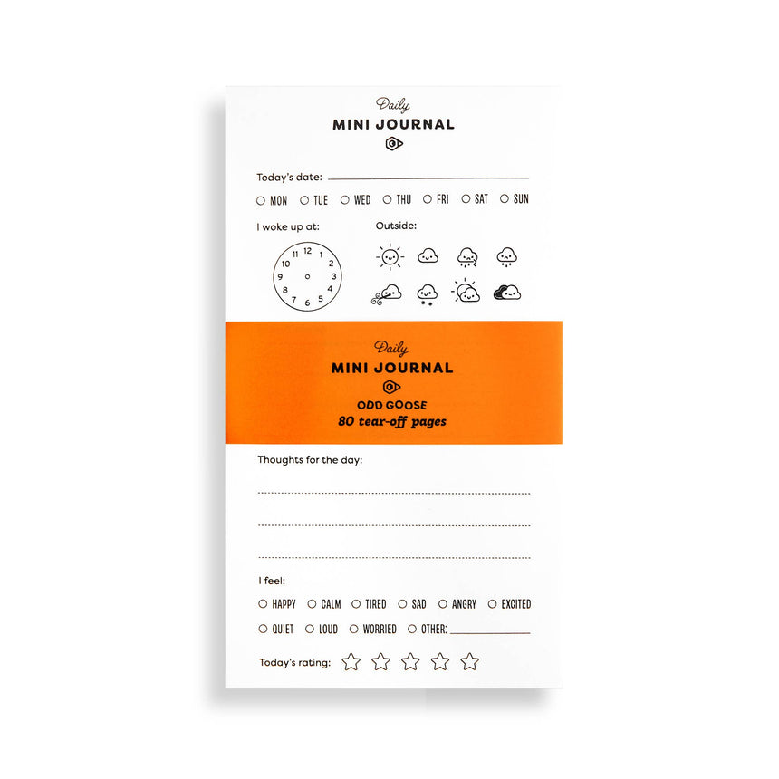 Odd Goose - Daily Mini Journal creative notepad | Scout & Co