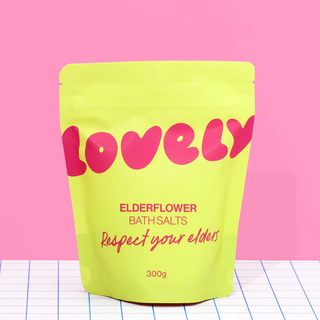 Lovely Skincare - Bath Salts - Elderflower | Scout & Co