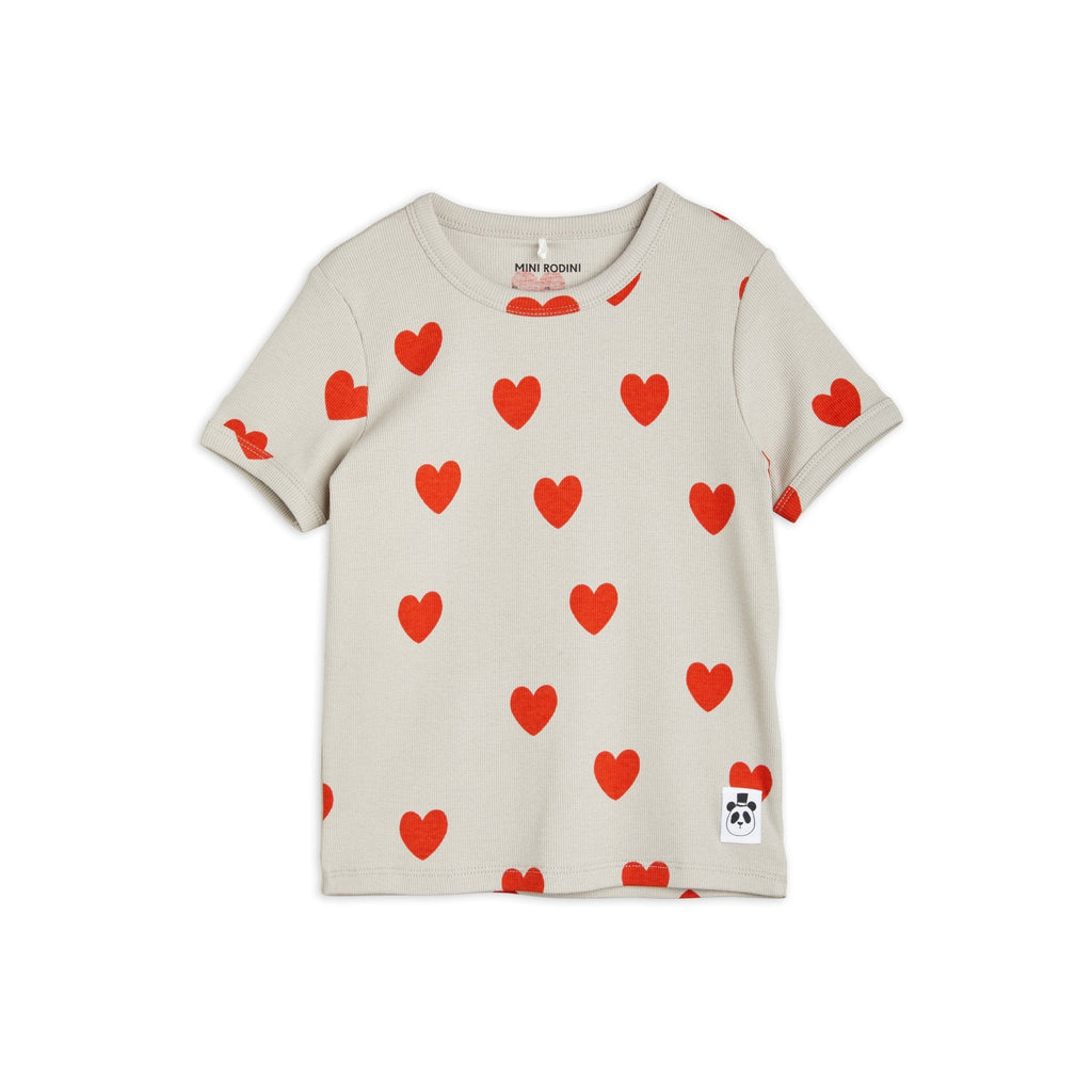 Mini Rodini - Hearts short-sleeved tee | Scout & Co