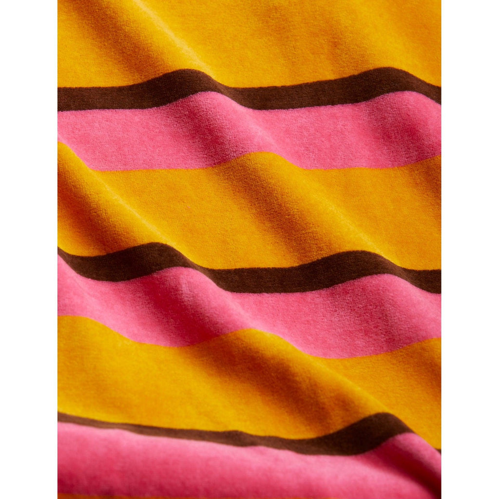 Mini Rodini - Stripe velour sweater - multi | Scout & Co