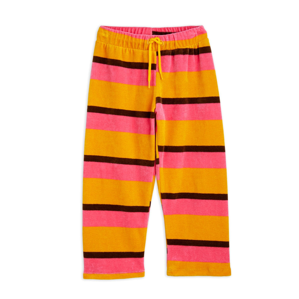 Mini Rodini - Stripe velour trousers | Scout & Co