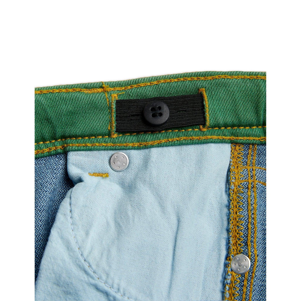 Mini Rodini x Wrangler - Straight denim jeans - blue | Scout & Co