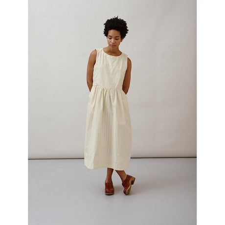 Sideline - Frankie embroidered dress - ecru | Scout & Co