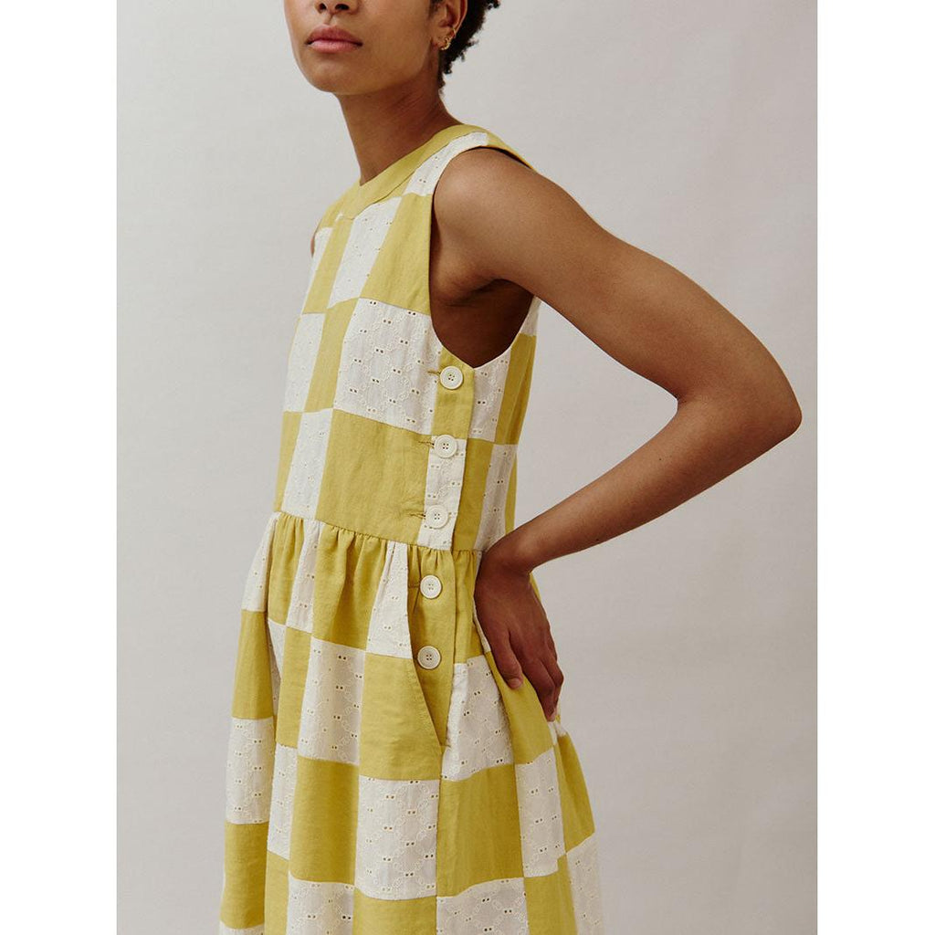 Sideline - Tally dress - patchwork | Scout & Co