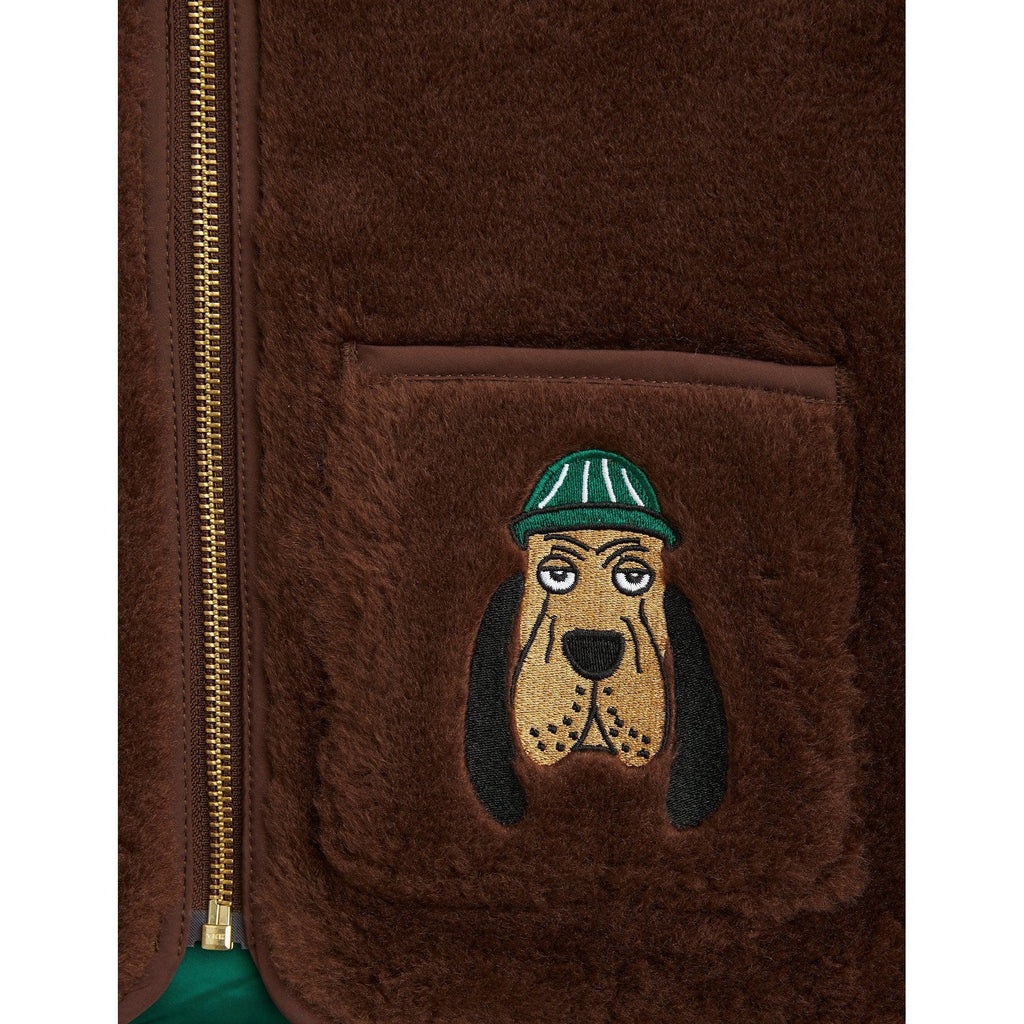 Mini Rodini - Bloodhound faux-fur vest | Scout & Co