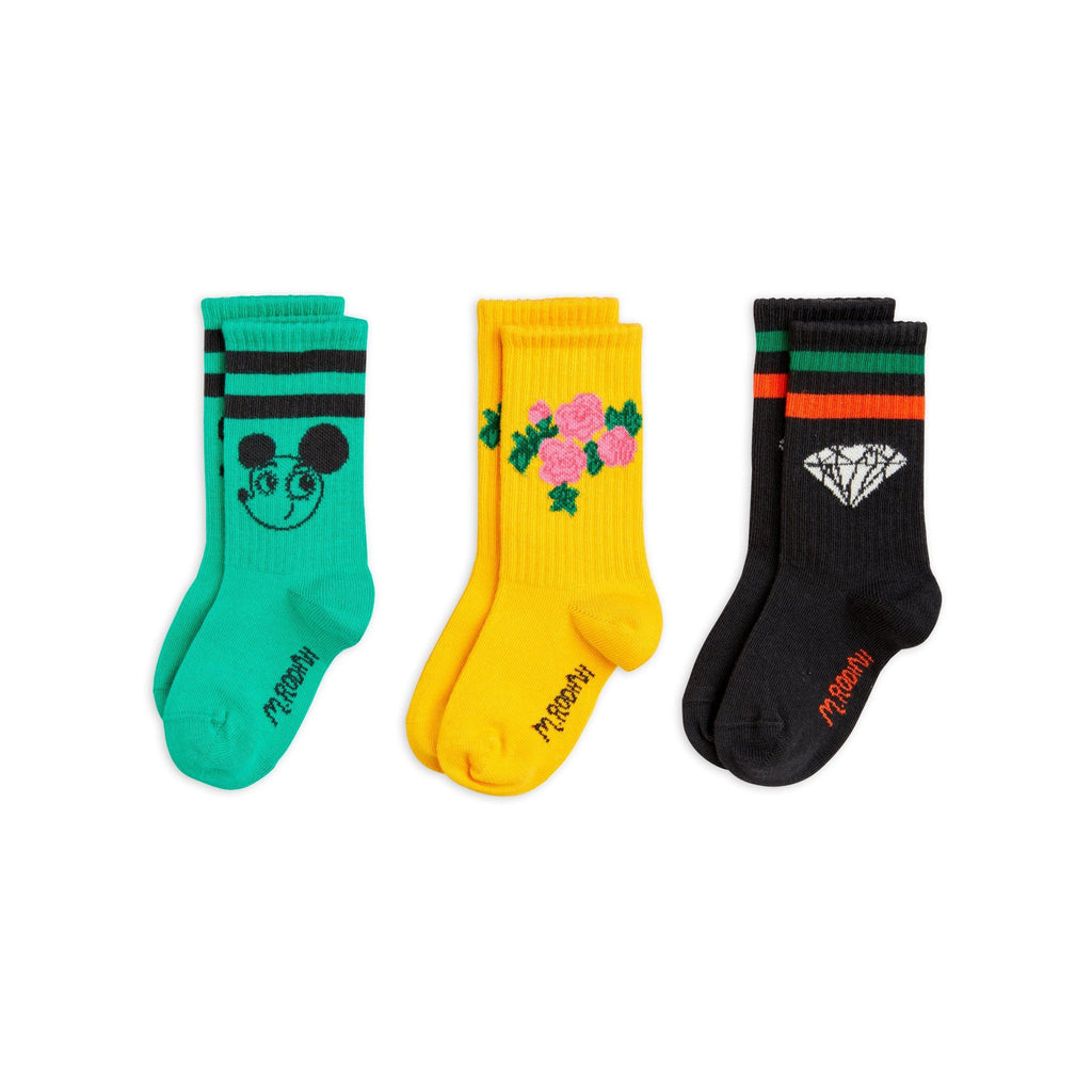 Mini Rodini - Ritzrats socks - 3 pairs | Scout & Co