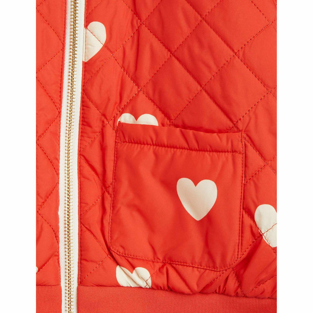 Mini Rodini - Hearts baseball jacket | Scout & Co