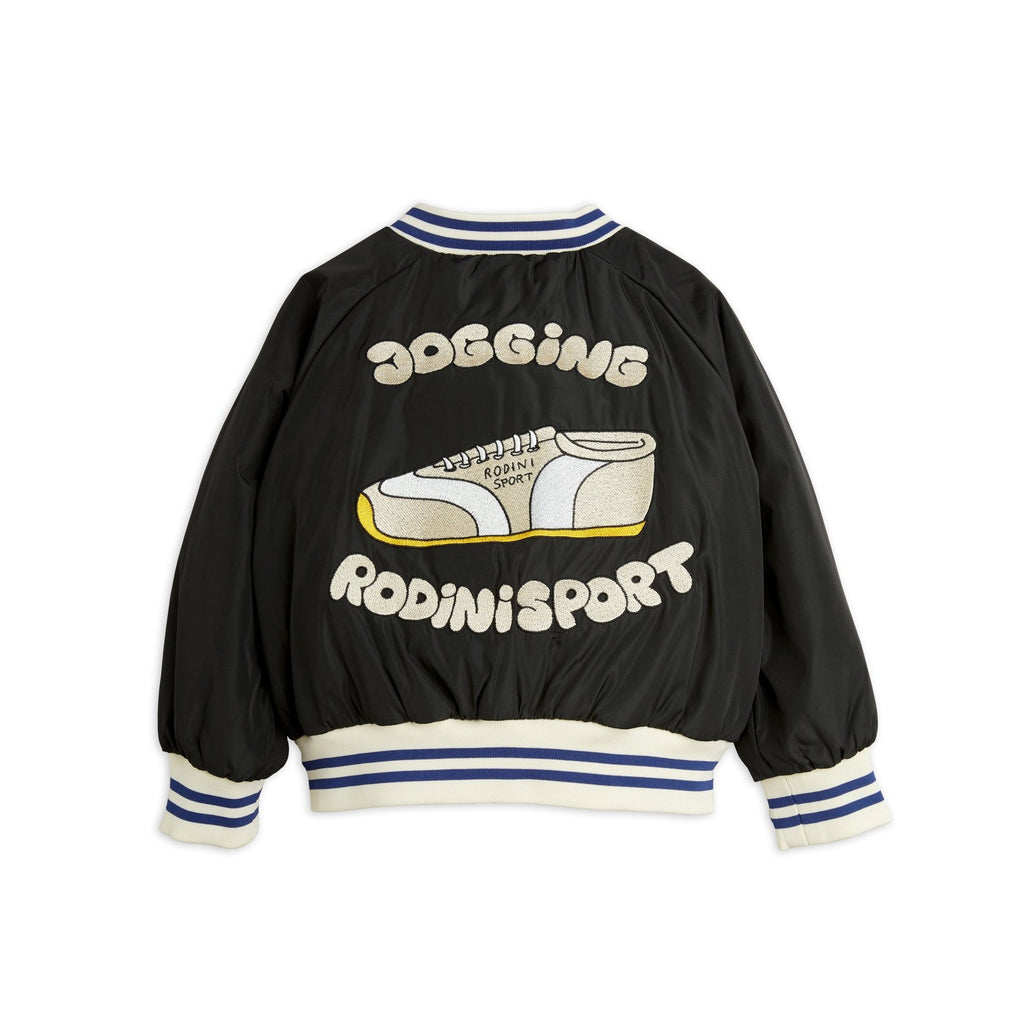 Mini Rodini - Stripe reversible baseball jacket | Scout & Co