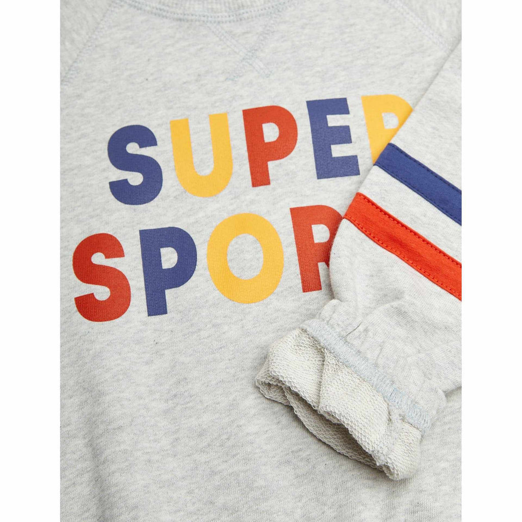 Mini Rodini - Super Sporty sweatshirt - grey | Scout & Co