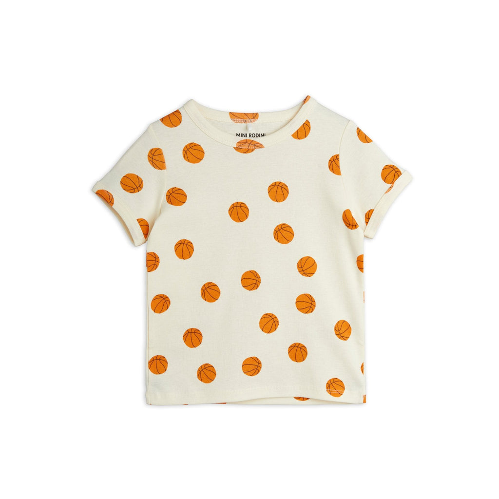 Mini Rodini - Basketball all-over print short-sleeved tee | Scout & Co