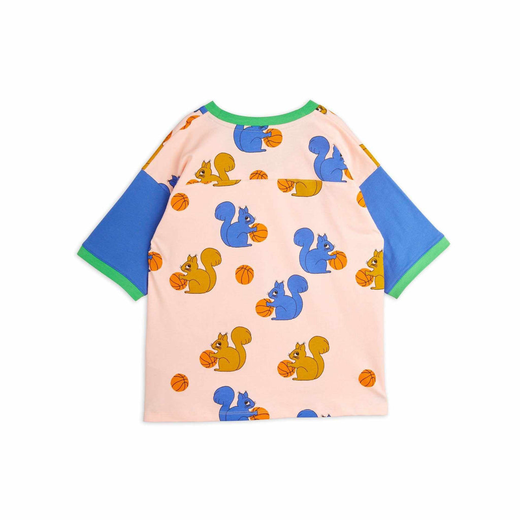 Mini Rodini - Squirrels all-over print loose-fit tee | Scout & Co