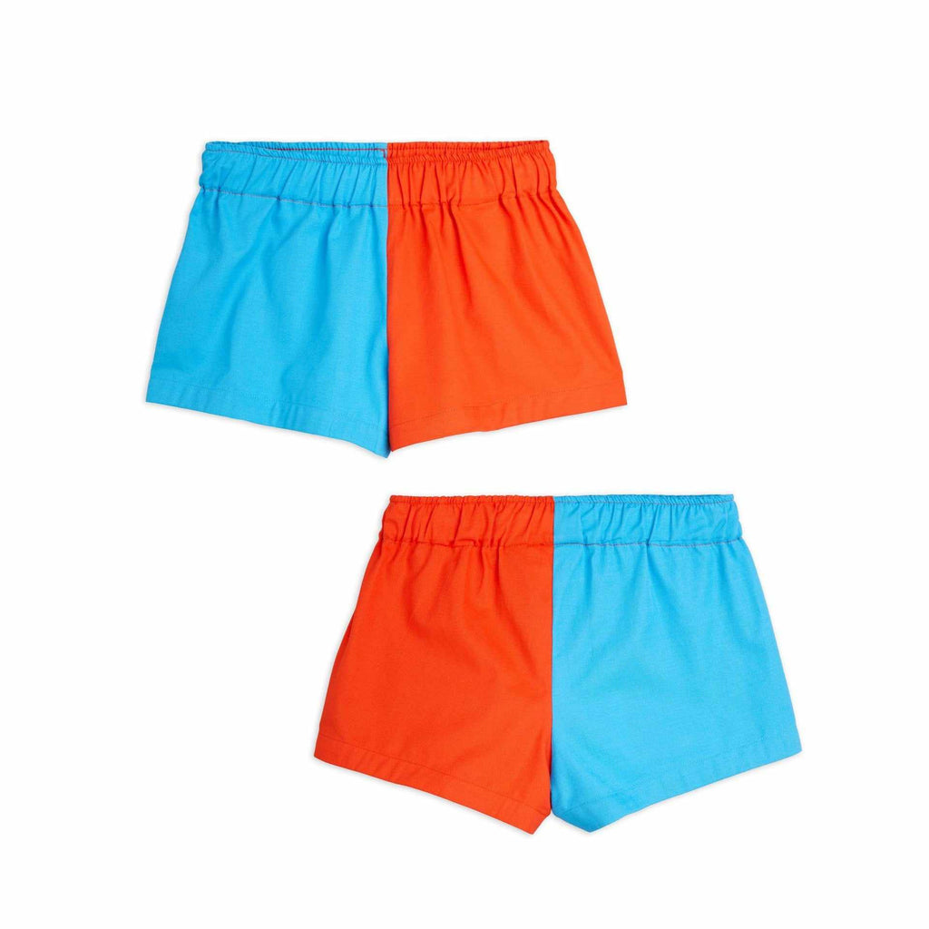 Mini Rodini - Two-tone woven shorts | Scout & Co