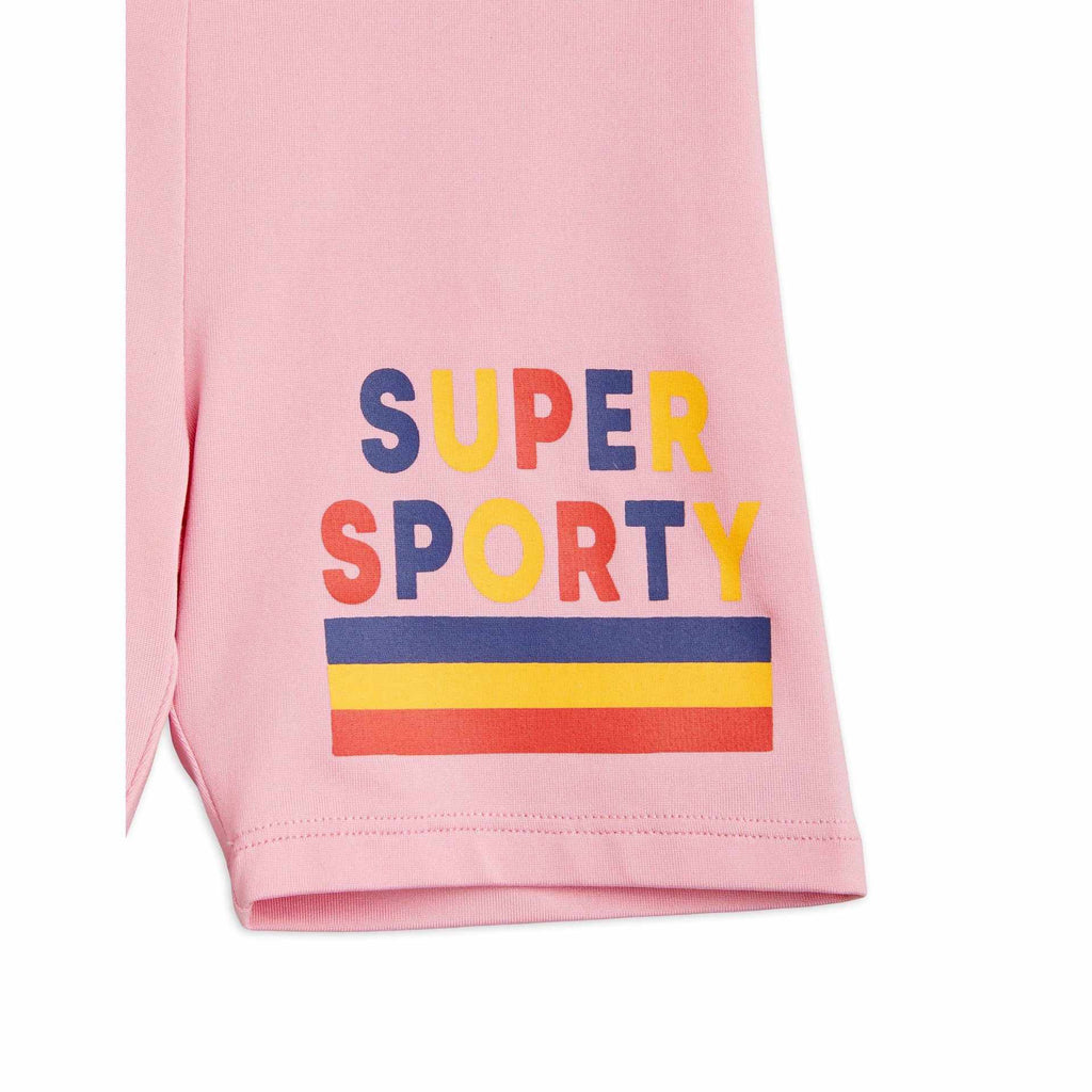 Mini Rodini - Super Sporty bike shorts - pink | Scout & Co