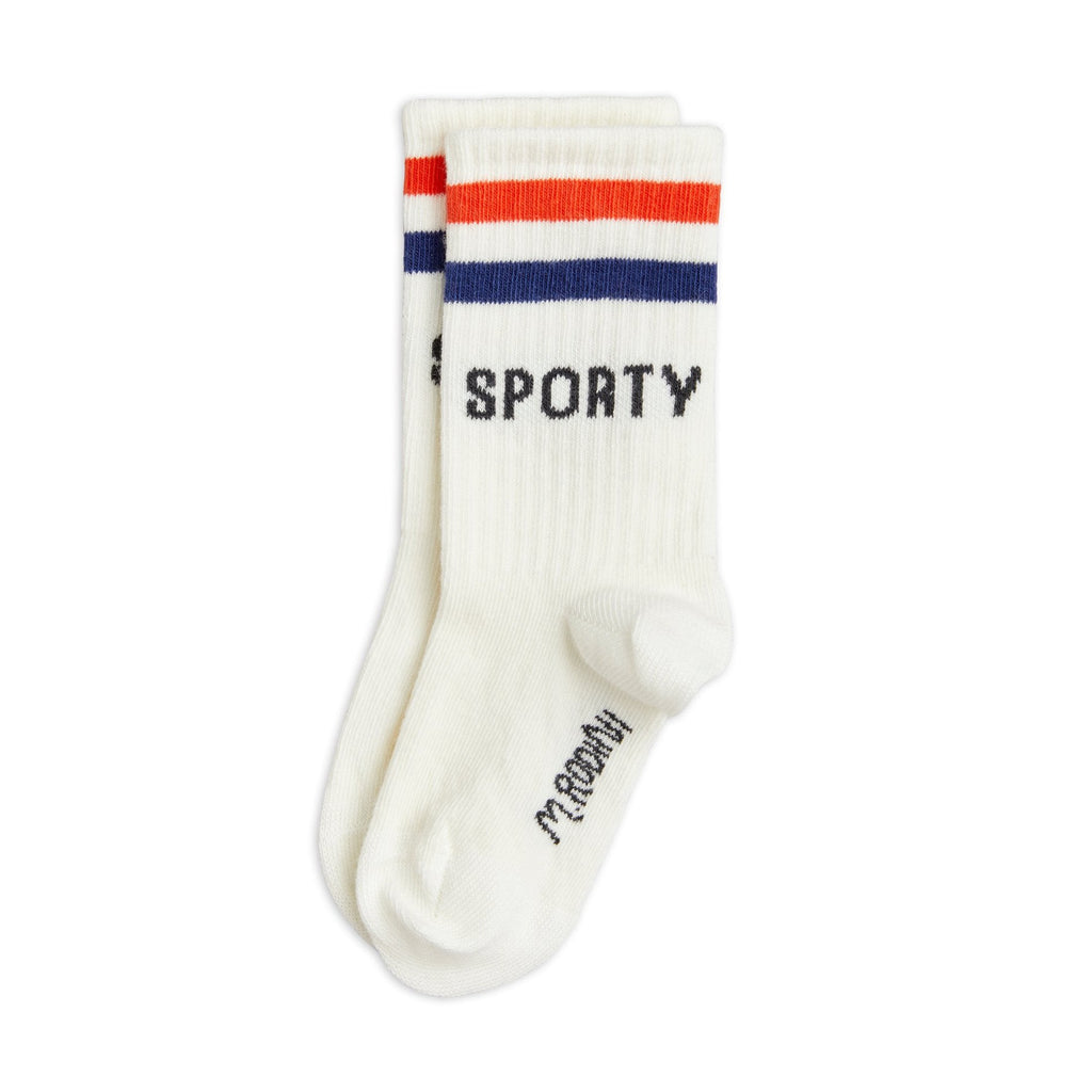 Mini Rodini - Sporty socks - white | Scout & Co
