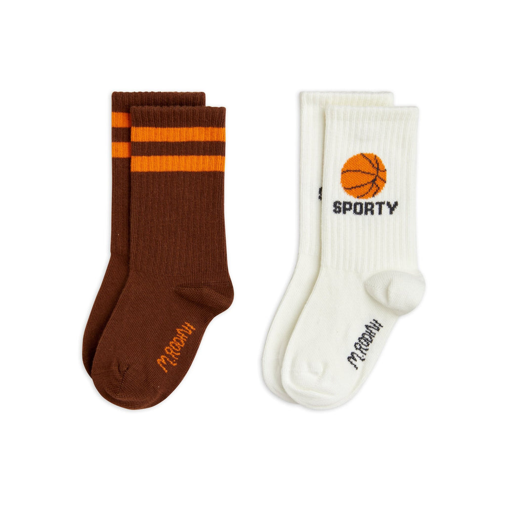 Mini Rodini - Basketball socks - 2 pairs | Scout & Co