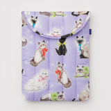 Baggu - Puffy laptop sleeve 13in / 14in - Fancy Cats | Scout & Co