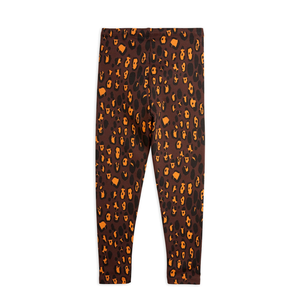 Mini Rodini - Leopard brushed leggings | Scout & Co