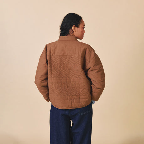 Sideline - Matilda quilted jacket - Toffee | Scout & Co