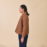 Sideline - Matilda quilted jacket - Toffee | Scout & Co