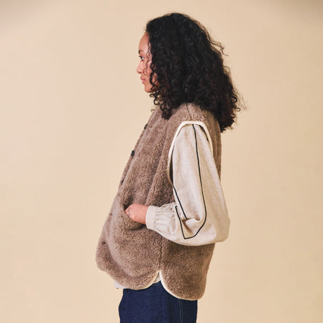 Sideline - Tilda vest - Mink | Scout & Co