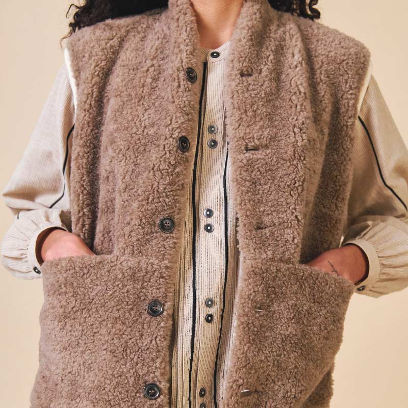 Sideline - Tilda vest - Mink | Scout & Co