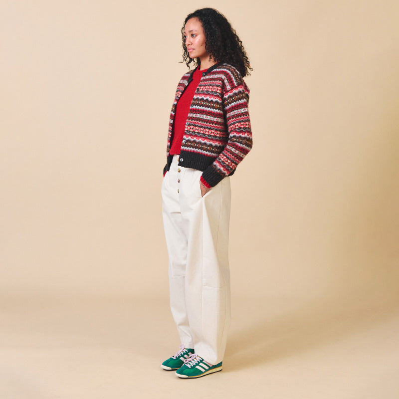 Sideline - Lola cardigan - Black mix | Scout & Co