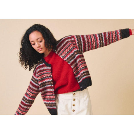 Sideline - Lola cardigan - Black mix | Scout & Co