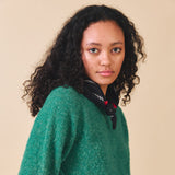 Sideline - Ella neckerchief - Black with stitch | Scout & Co