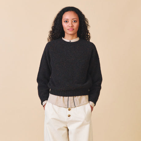 Sideline - Nova jumper - Black Marl | Scout & Co