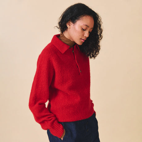Sideline - Arlo jumper - Red | Scout & Co