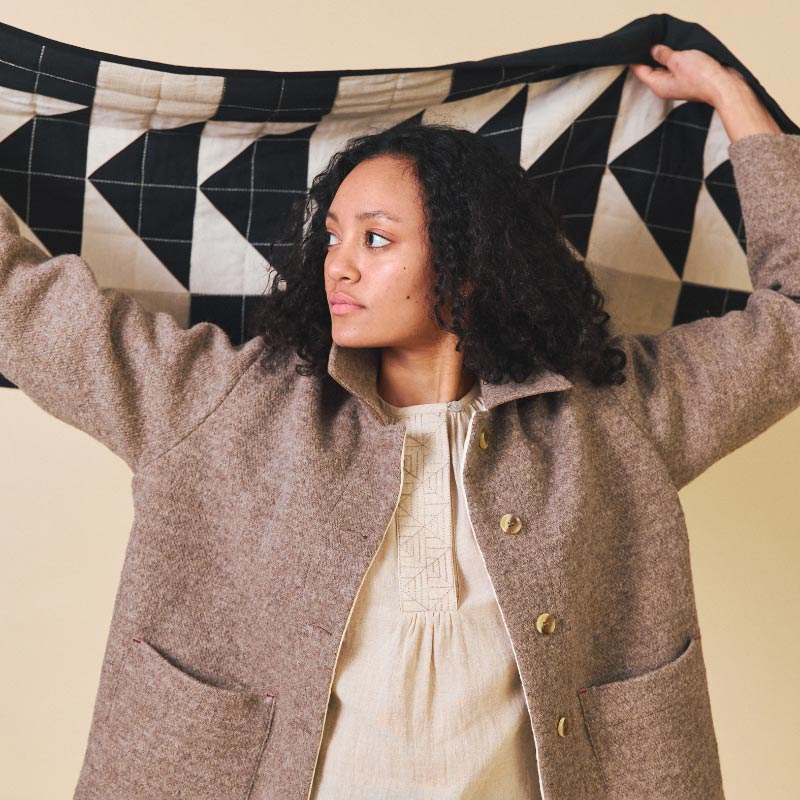 Sideline - Gaia scarf - Mono mix | Scout & Co