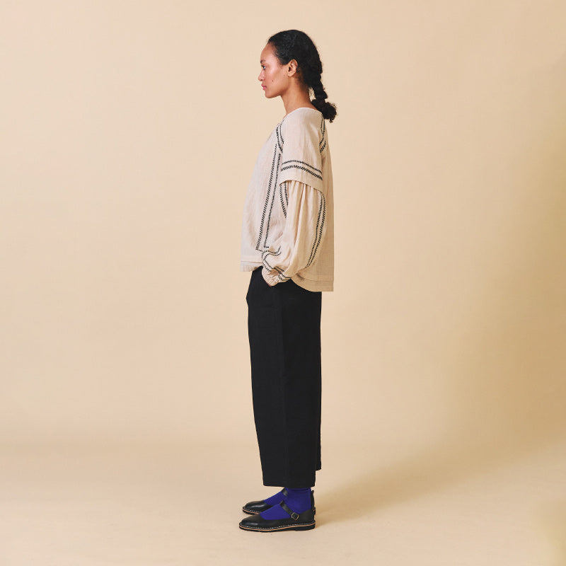 Sideline - Elodie shirt - Ecru | Scout & Co