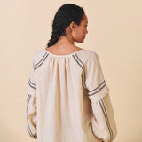 Sideline - Elodie shirt - Ecru | Scout & Co
