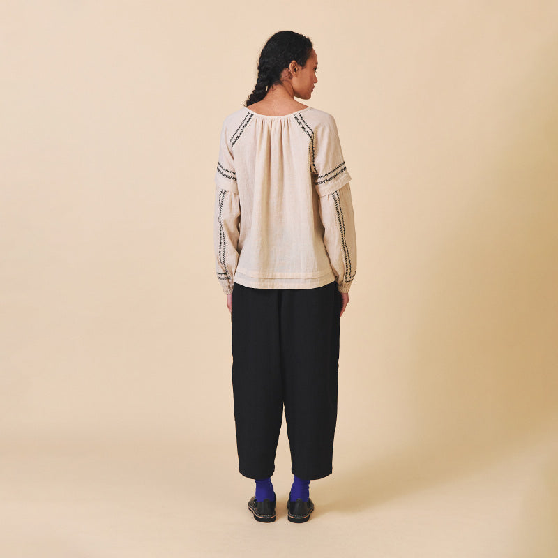 Sideline - Elodie shirt - Ecru | Scout & Co
