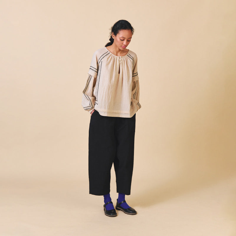 Sideline - Elodie shirt - Ecru | Scout & Co