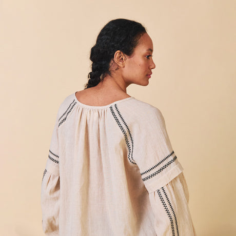 Sideline - Elodie shirt - Ecru | Scout & Co
