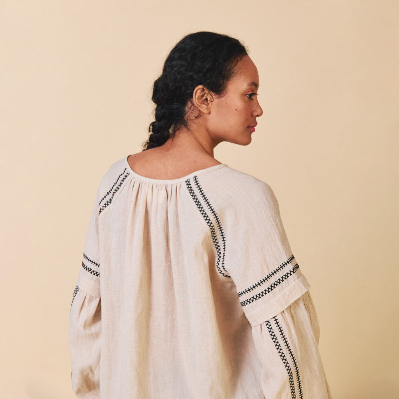 Sideline - Elodie shirt - Ecru | Scout & Co