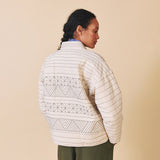 Sideline - Matilda quilted jacket - Oat | Scout & Co