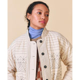 Sideline - Matilda quilted jacket - Oat | Scout & Co