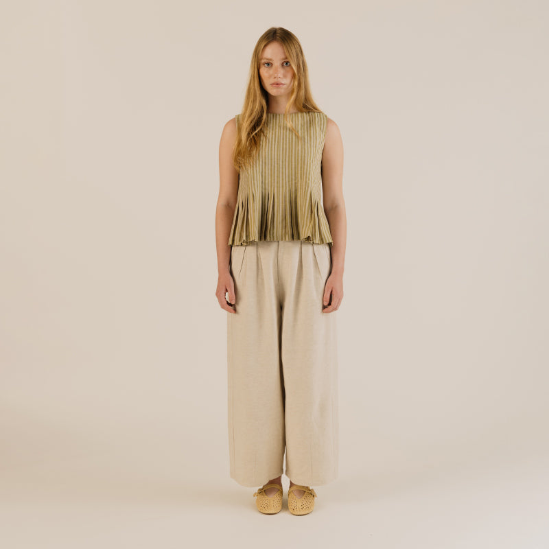 Sideline - Leila trousers - oat