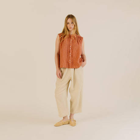Sideline - Deli shirt shirt - Brick | Scout & Co