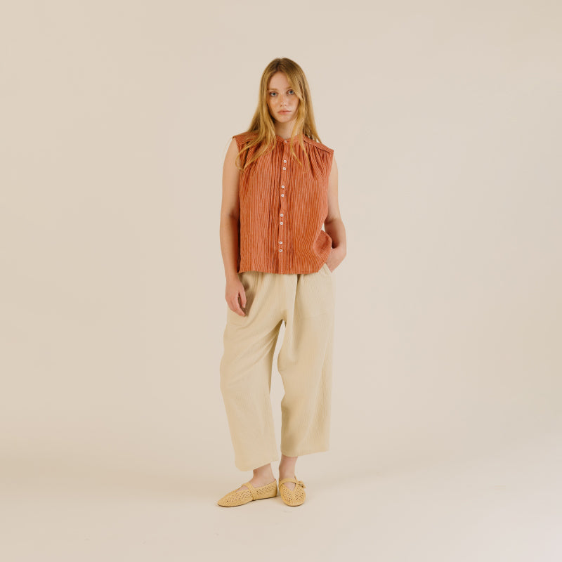 Sideline - Deli shirt shirt - Brick | Scout & Co