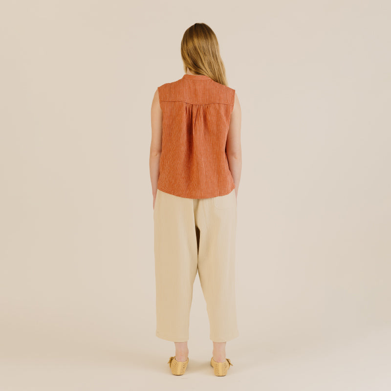 Sideline - Deli shirt shirt - Brick | Scout & Co