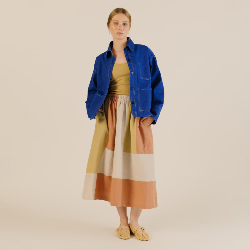 Sideline - Willow skirt - light patchwork | Scout & Co