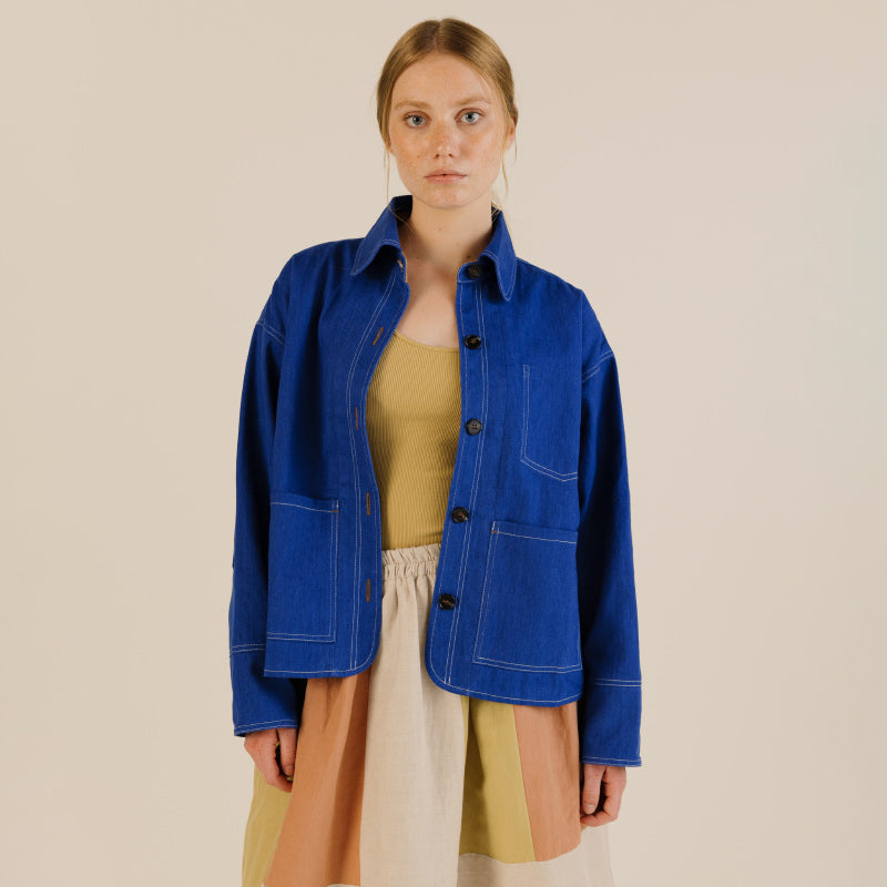 Sideline - Josie jacket - Cobalt | Scout & Co