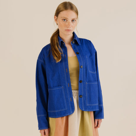 Sideline - Josie jacket - Cobalt | Scout & Co