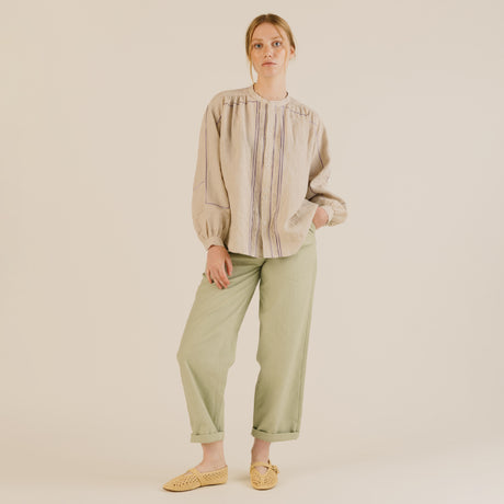 Sideline - Willow shirt - Oat | Scout & Co