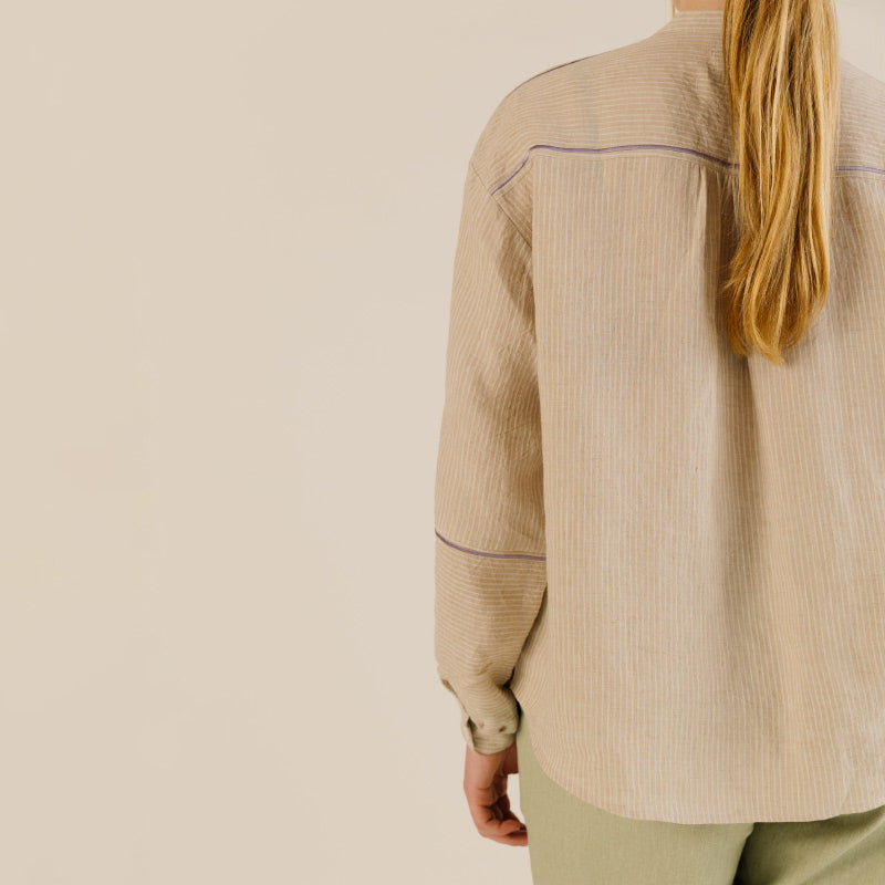 Sideline - Willow shirt - Oat | Scout & Co