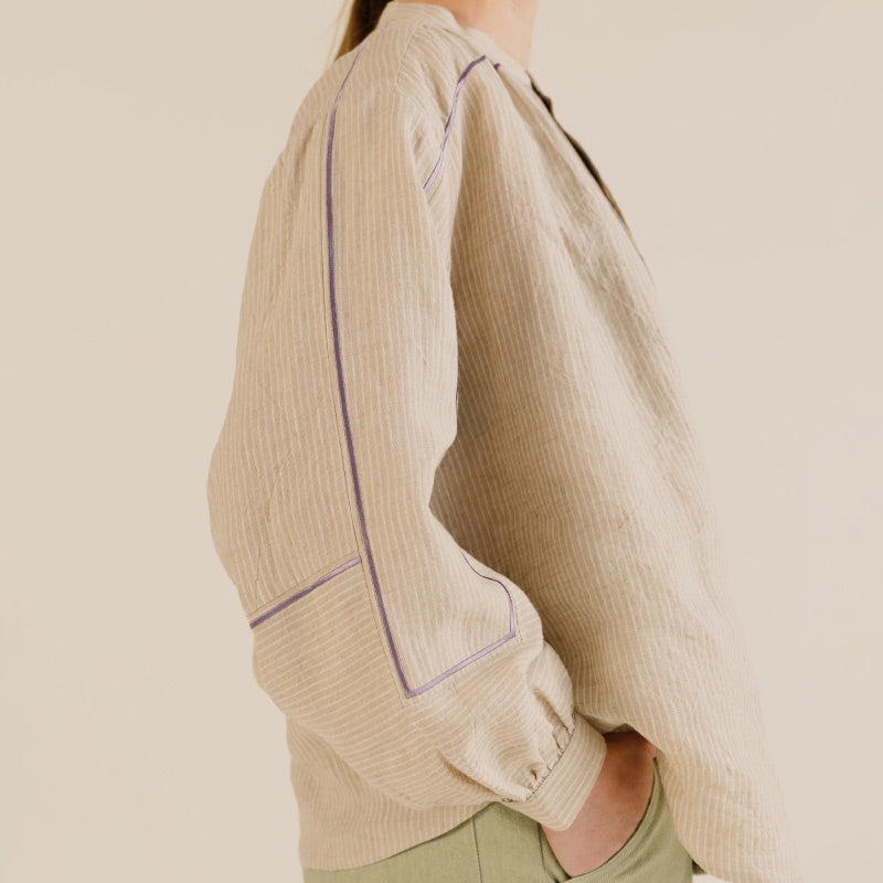 Sideline - Willow shirt - Oat | Scout & Co